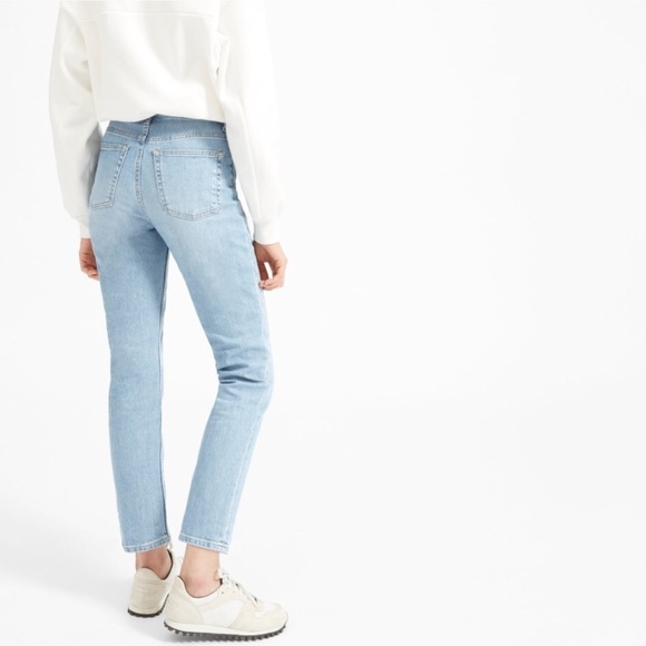 everlane high waist straight